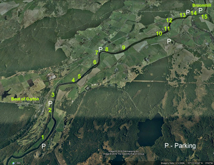 Abernethy Angling Association Map