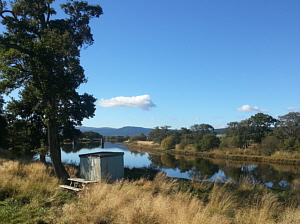 Lower Railway Pool Fishing Hut, River Spey, Abernethy